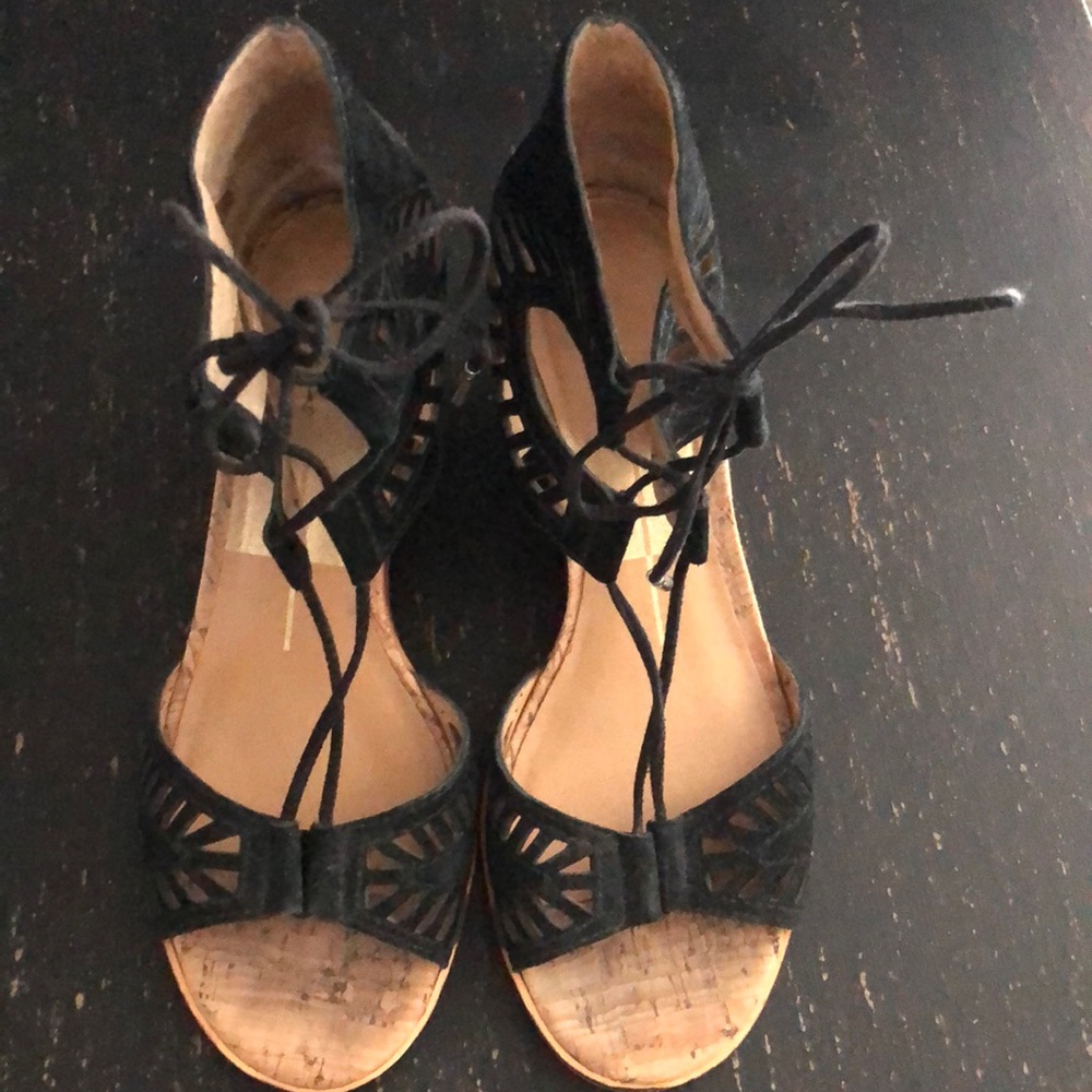 Dolce Vita suede wedge sandal